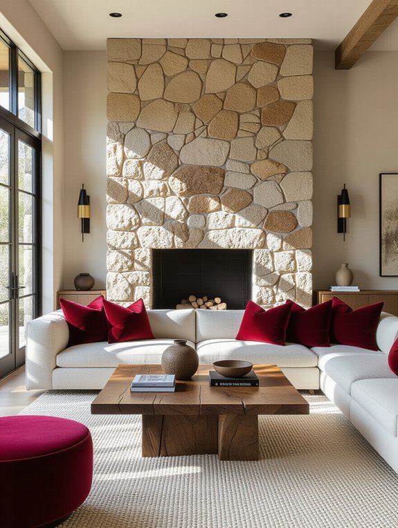 warm eclectic material blend