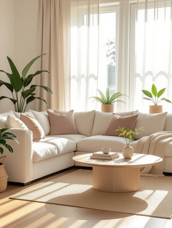 warm inviting beige serenity