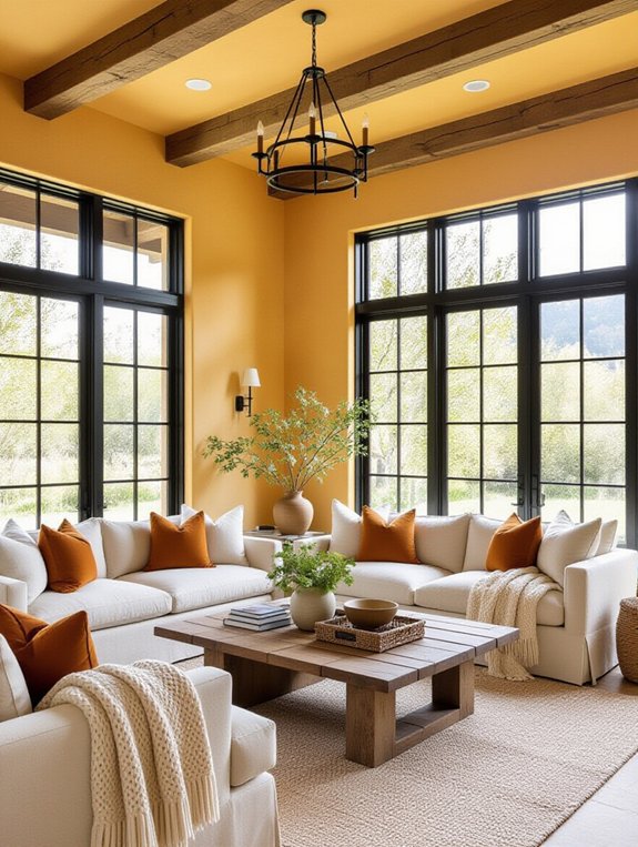 warm inviting farmhouse design