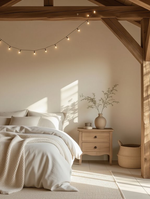 warm minimal rustic serenity