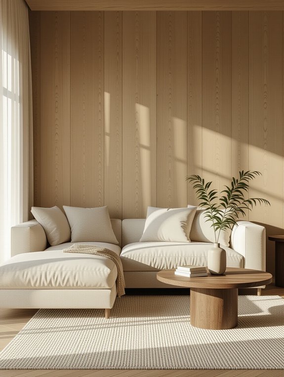 warm tones soft textures