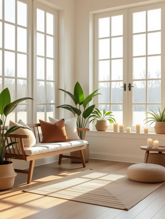 warm welcoming yoga entrance