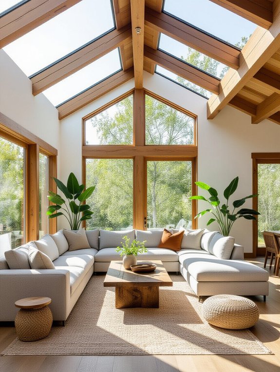 warmth of natural wood