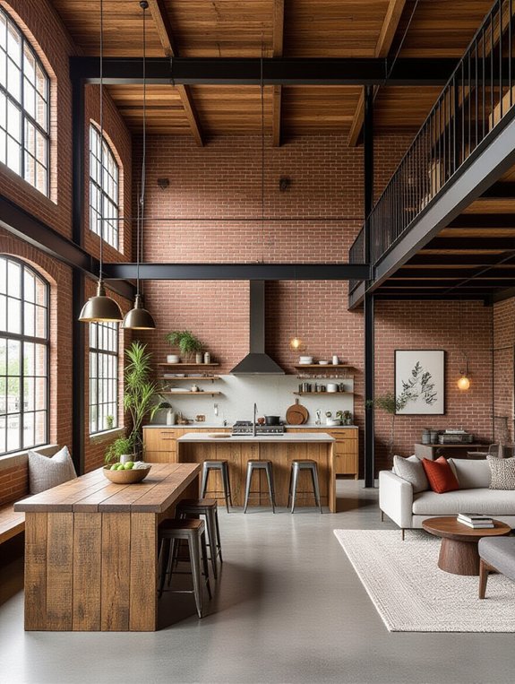 warmth through raw wood
