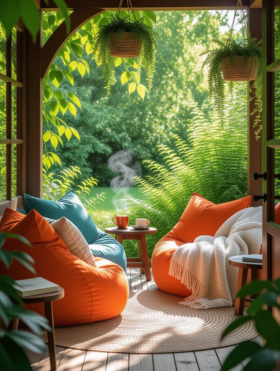 weather resistant reading nook