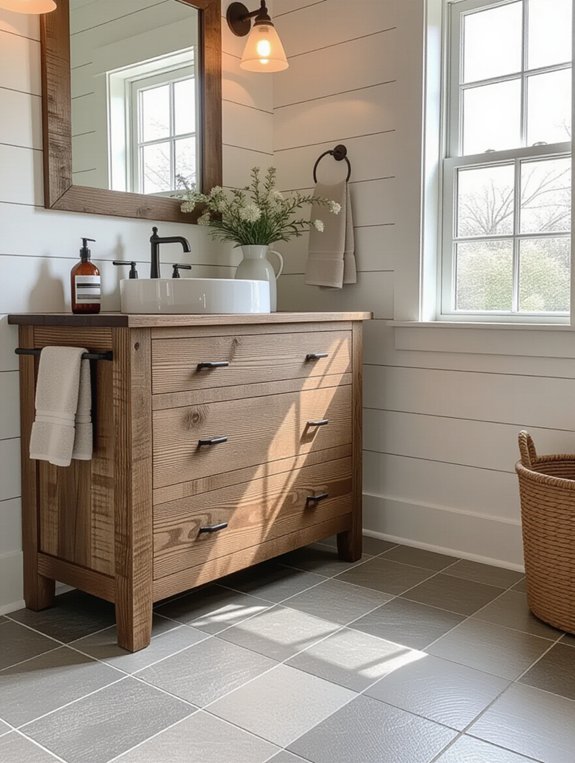 weathered gray rustic charm