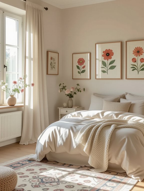 whimsical art gallery decor