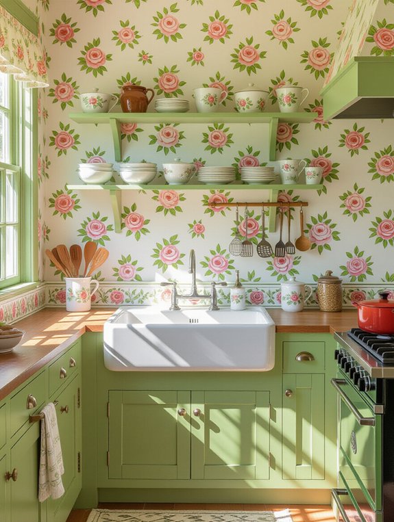 whimsical wallpaper border ideas