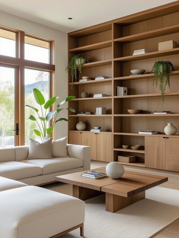 zen natural living space