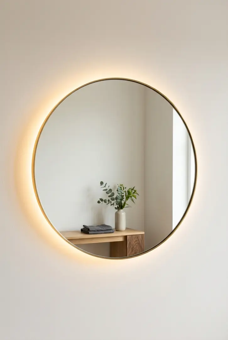 The Radiant Appeal of Circular LED Mirrors