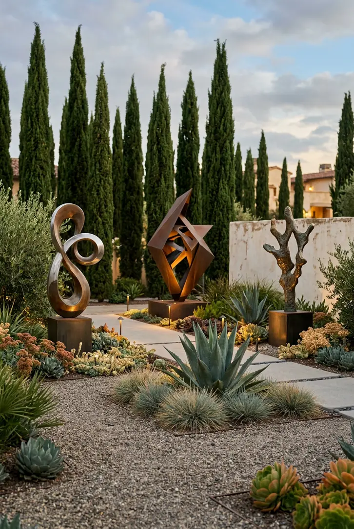 Artistic Sculpture Garden