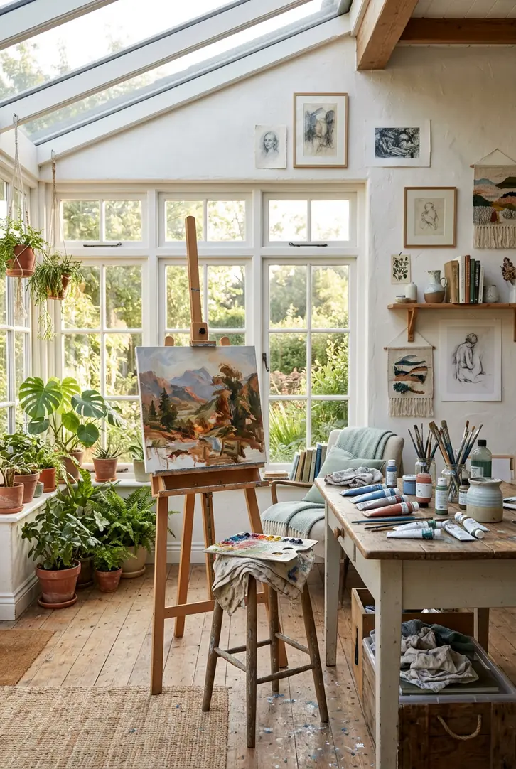 Artistic Studio Sunroom