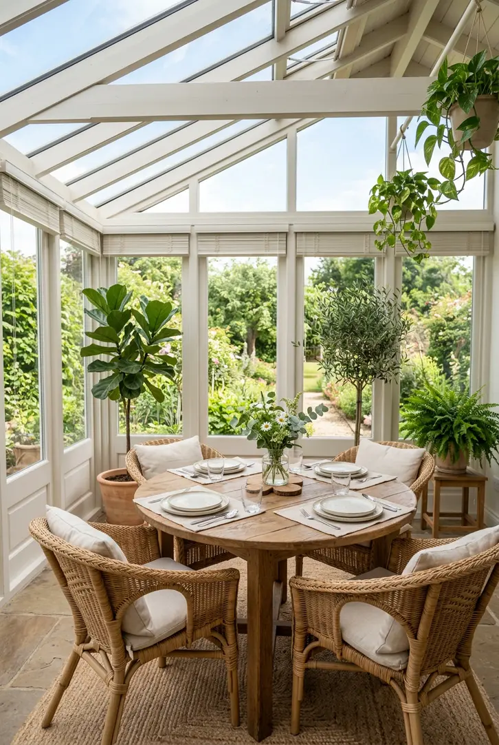 Dining Al Fresco Indoors