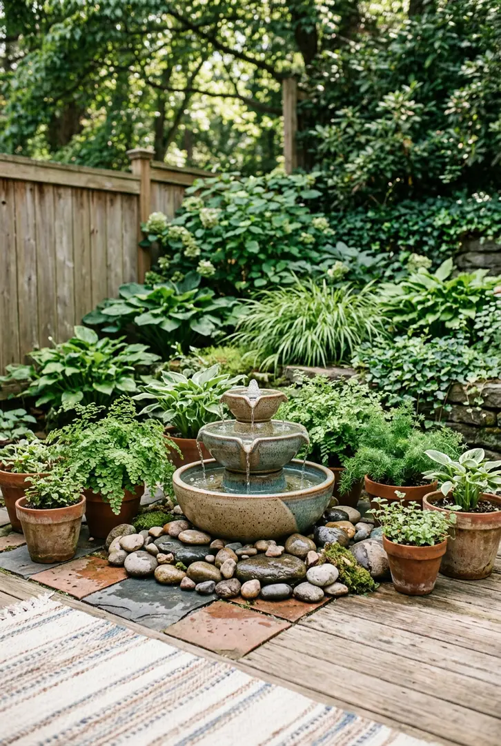 Introduce Soothing Water Features