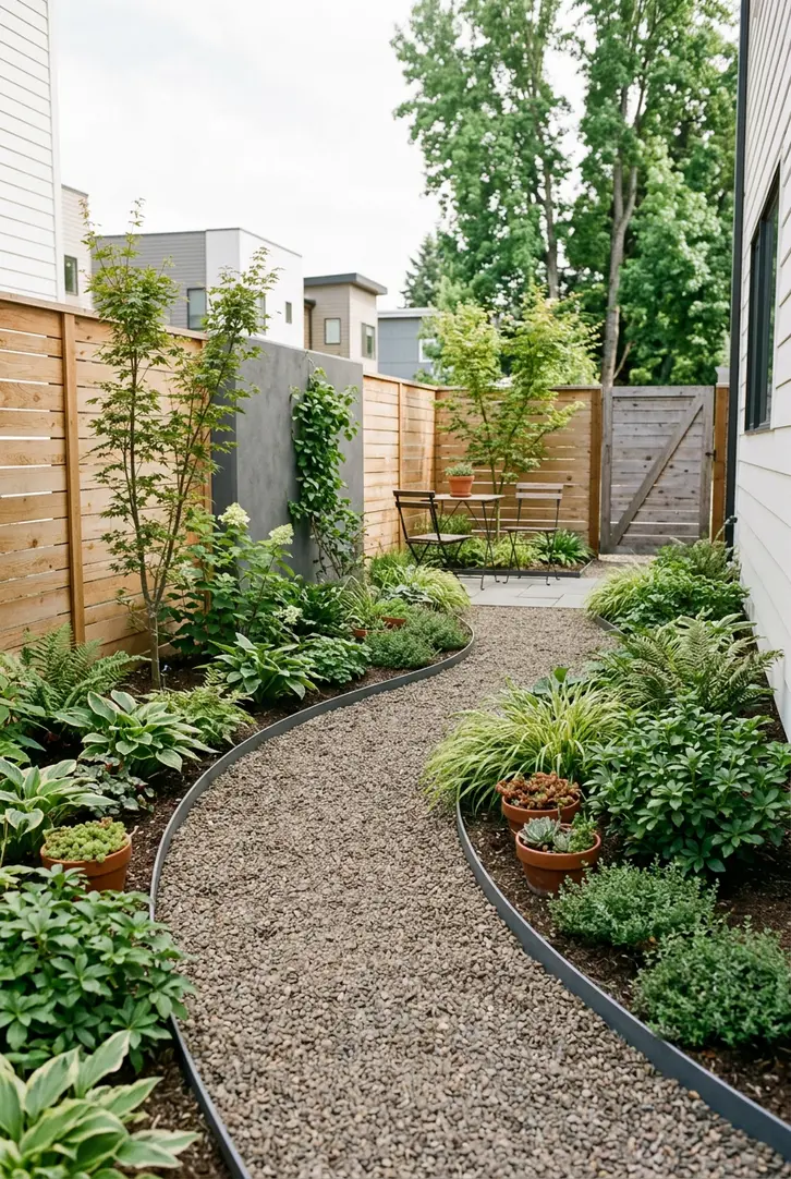 Gravel Pathways and Edging