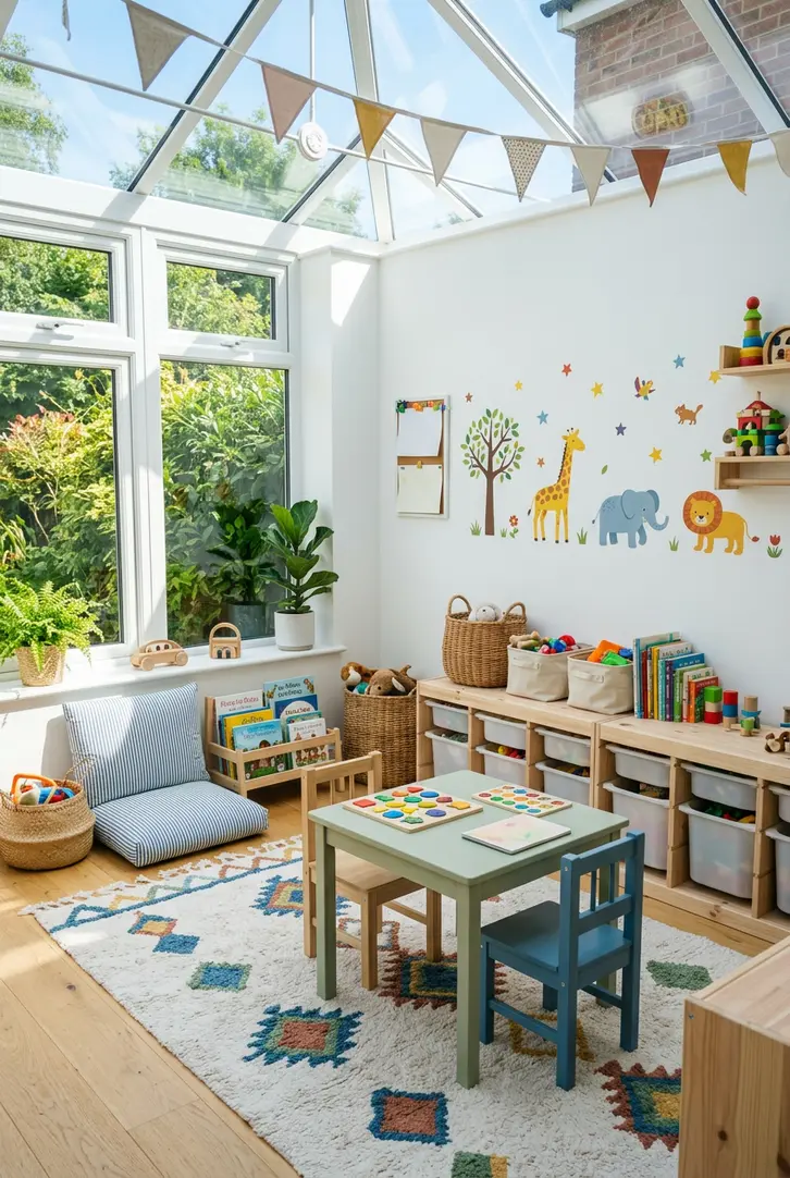 Kids Playroom Sunroom