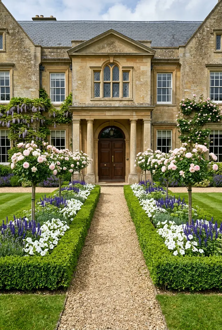 Symmetrical Layout for Formal Homes