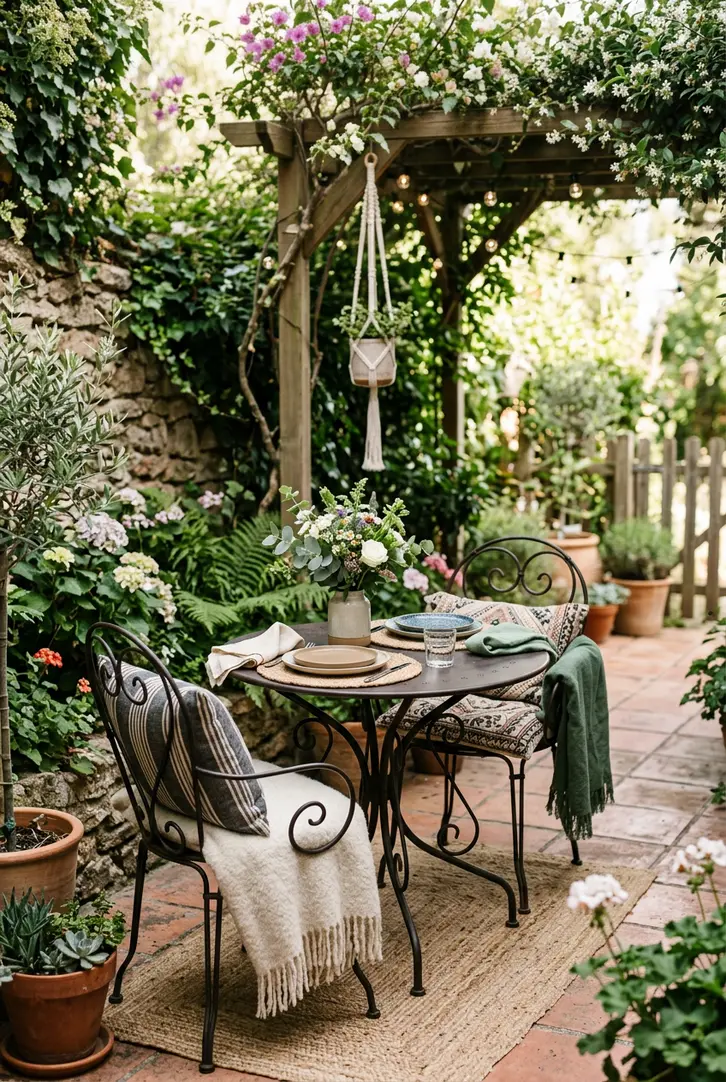 Set Up an Inviting Outdoor Dining Nook