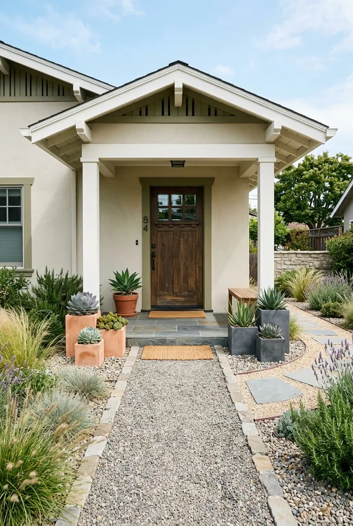 Low-Maintenance Front Porch Landscaping Ideas
