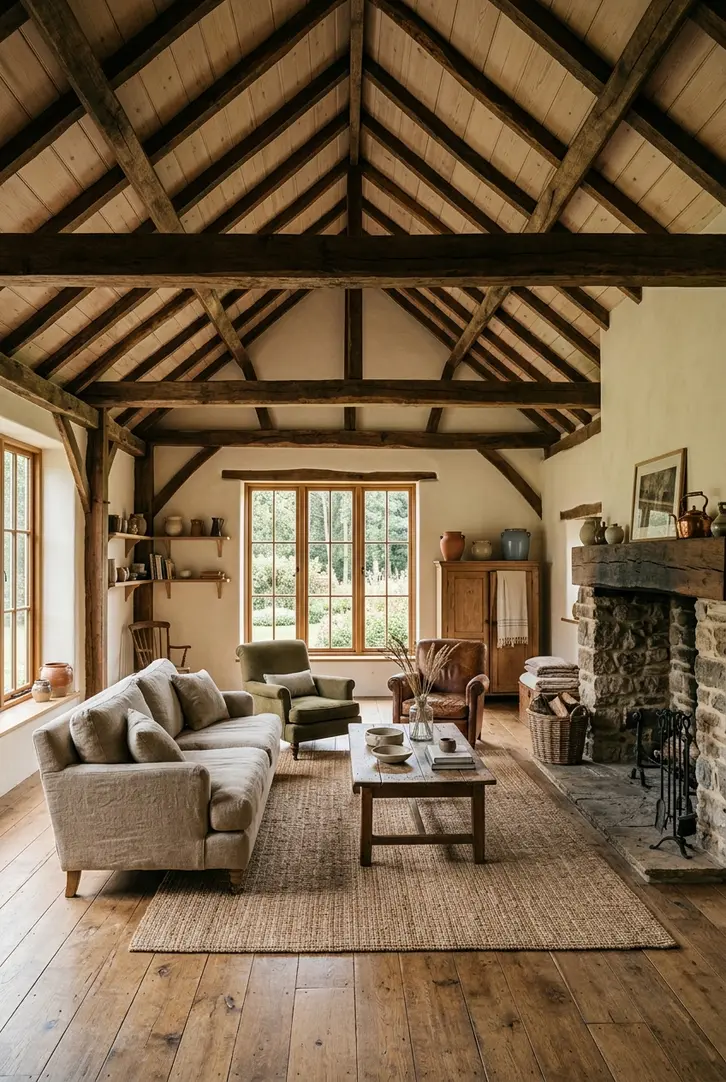 Expose Wooden Beams and Ceilings