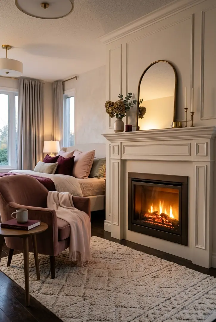 Charming Fireplace Feature