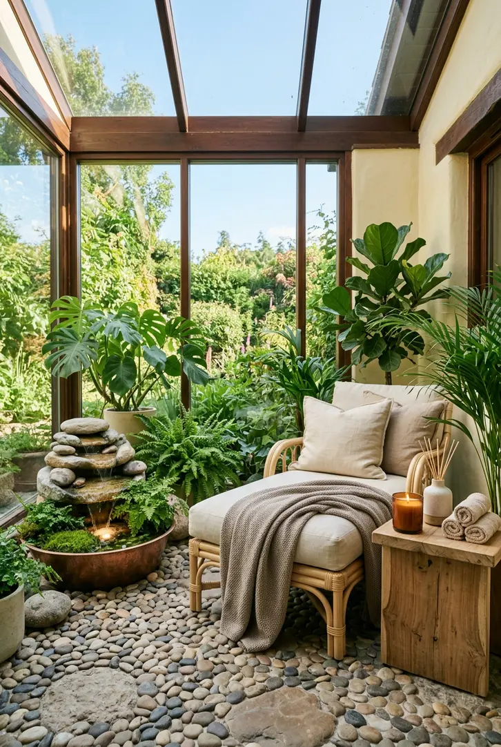 Spa-Like Sanctuary Sunroom