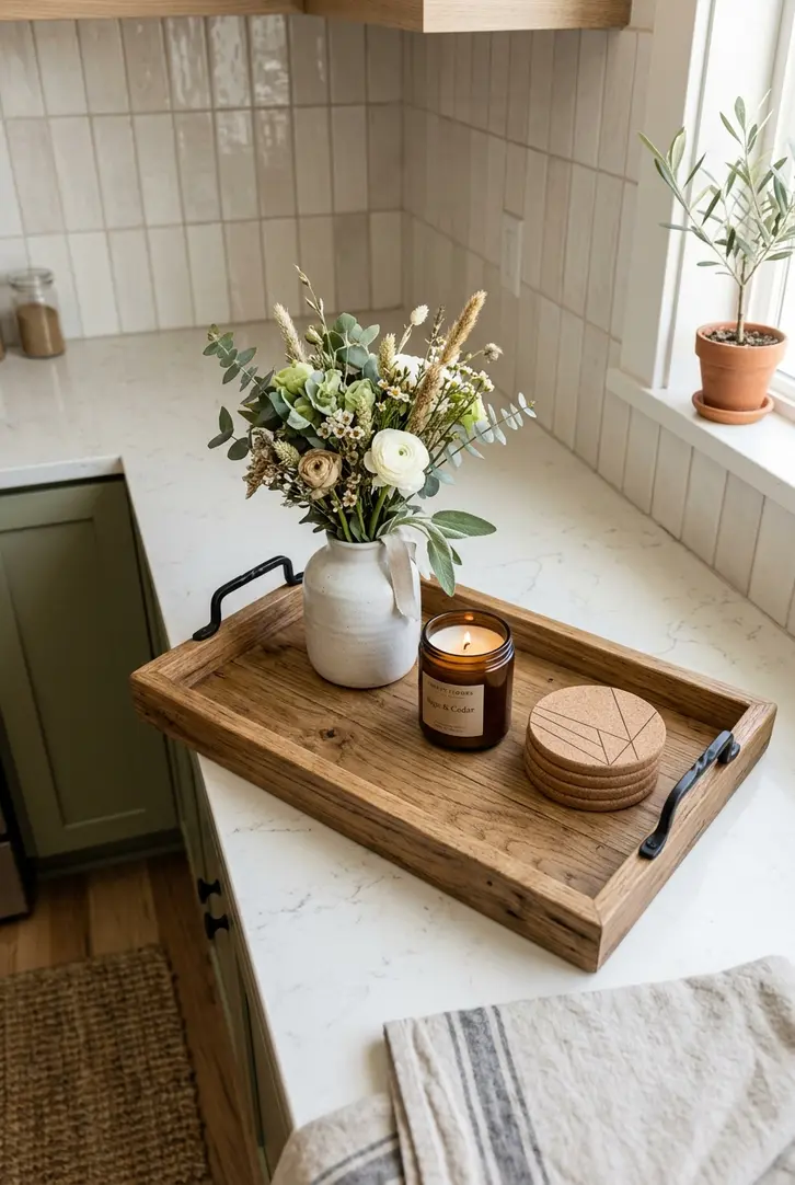 Styled Decorative Tray