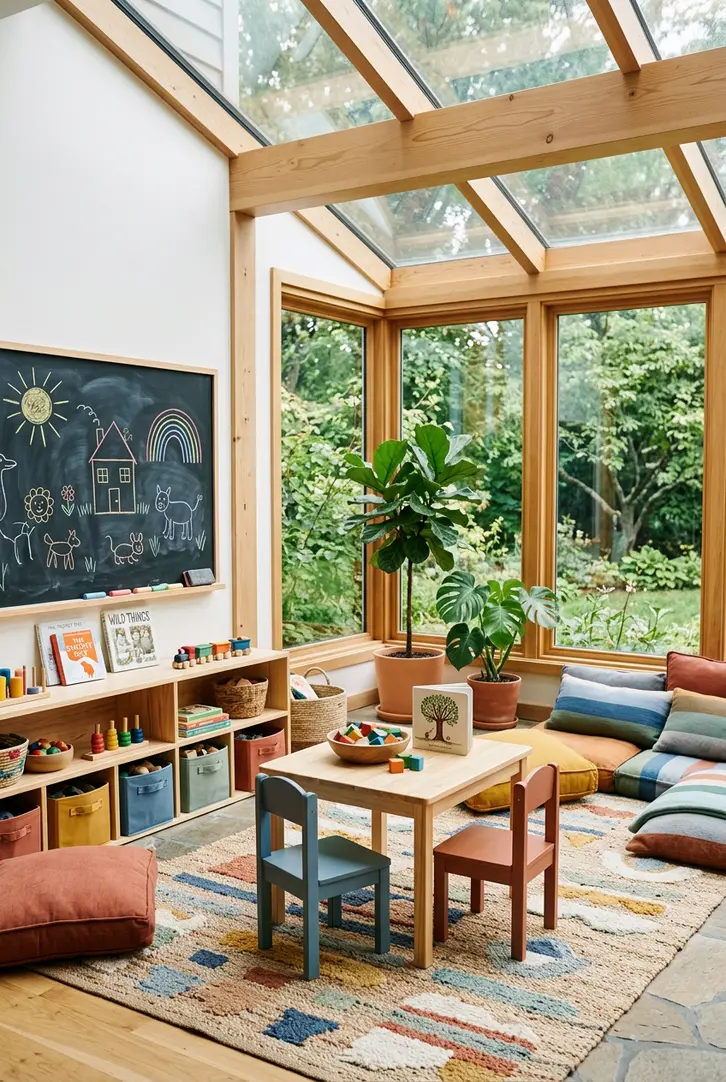 Playful Kids Zone Sunroom