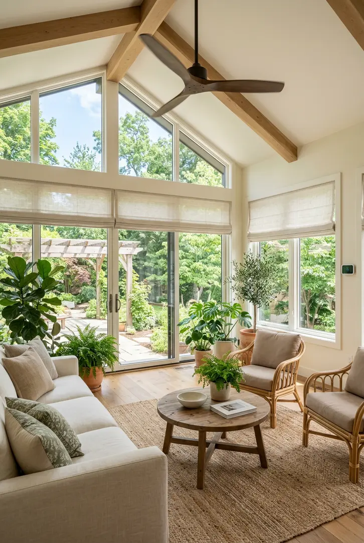 Four-Season Sunroom Design Ideas