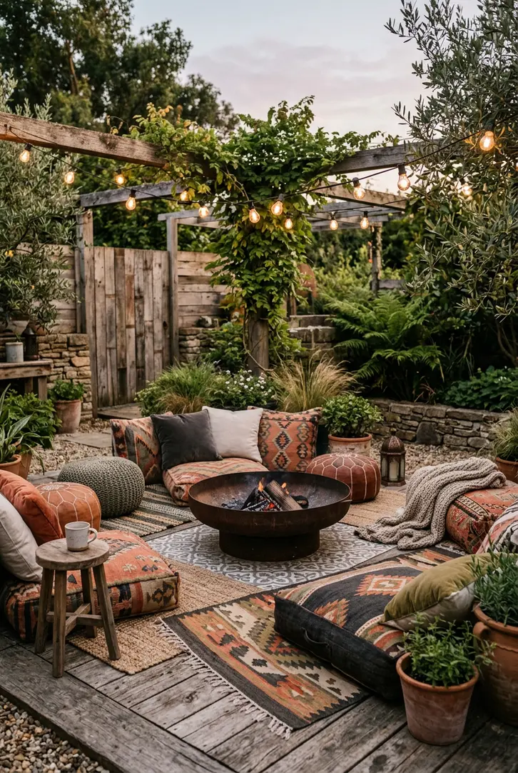 Bohemian Low Seating