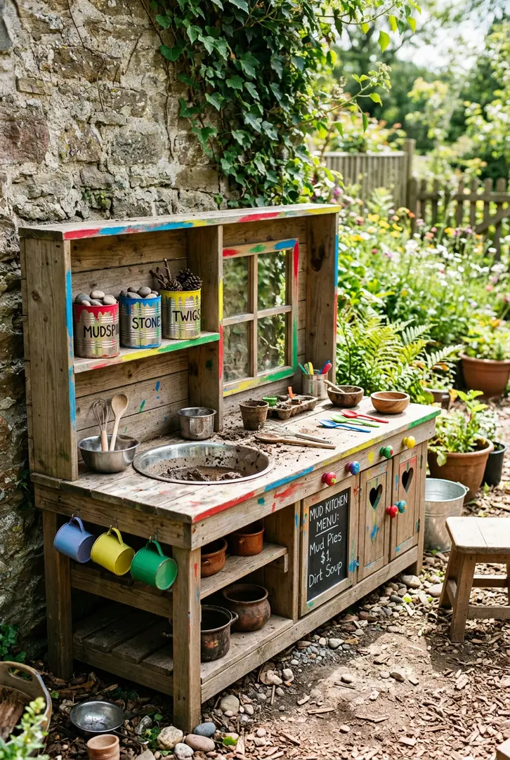 Colourful Paint Pot Accents