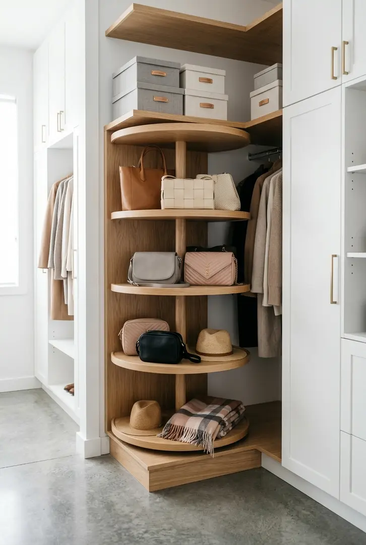 Efficient Closet Organization Ideas for Corner Spaces