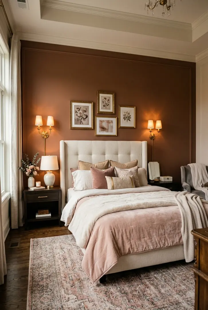 Crafting a Romantic Bedroom Ideas Focus Wall