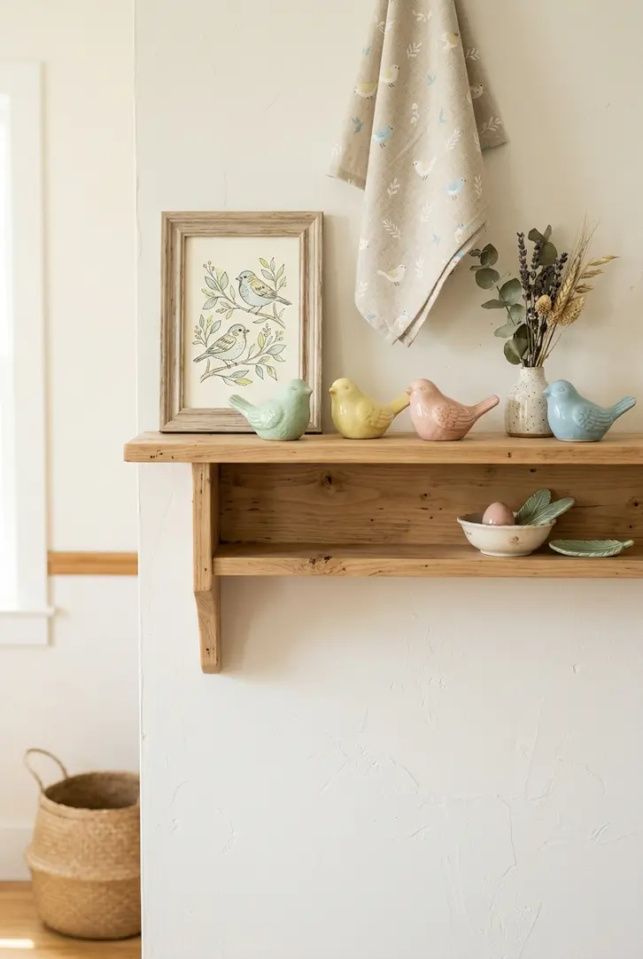 Introduce Whimsical Bird Motifs