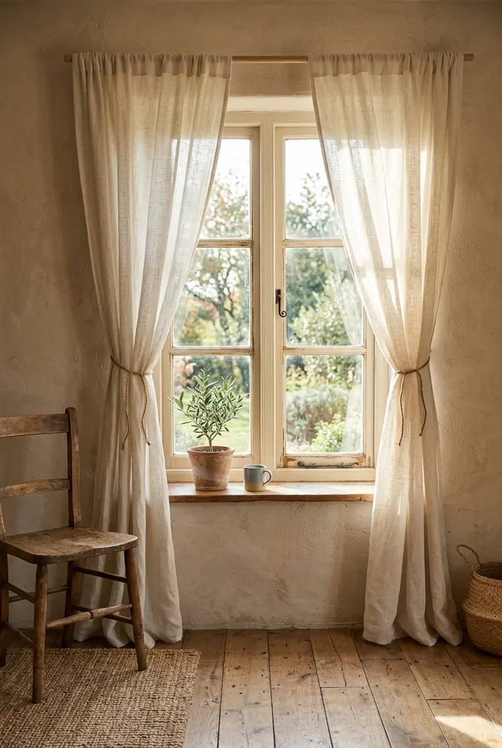 Choose Natural Fabric Window Treatments
