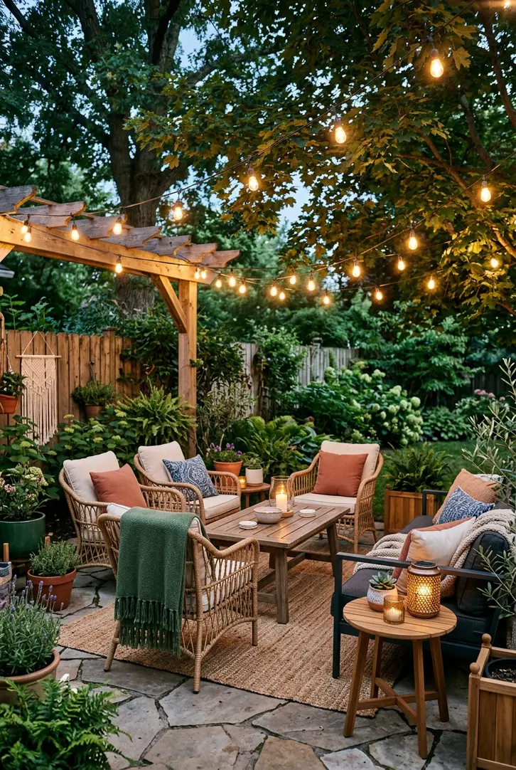 Strategic Lighting for Warm Ambiance