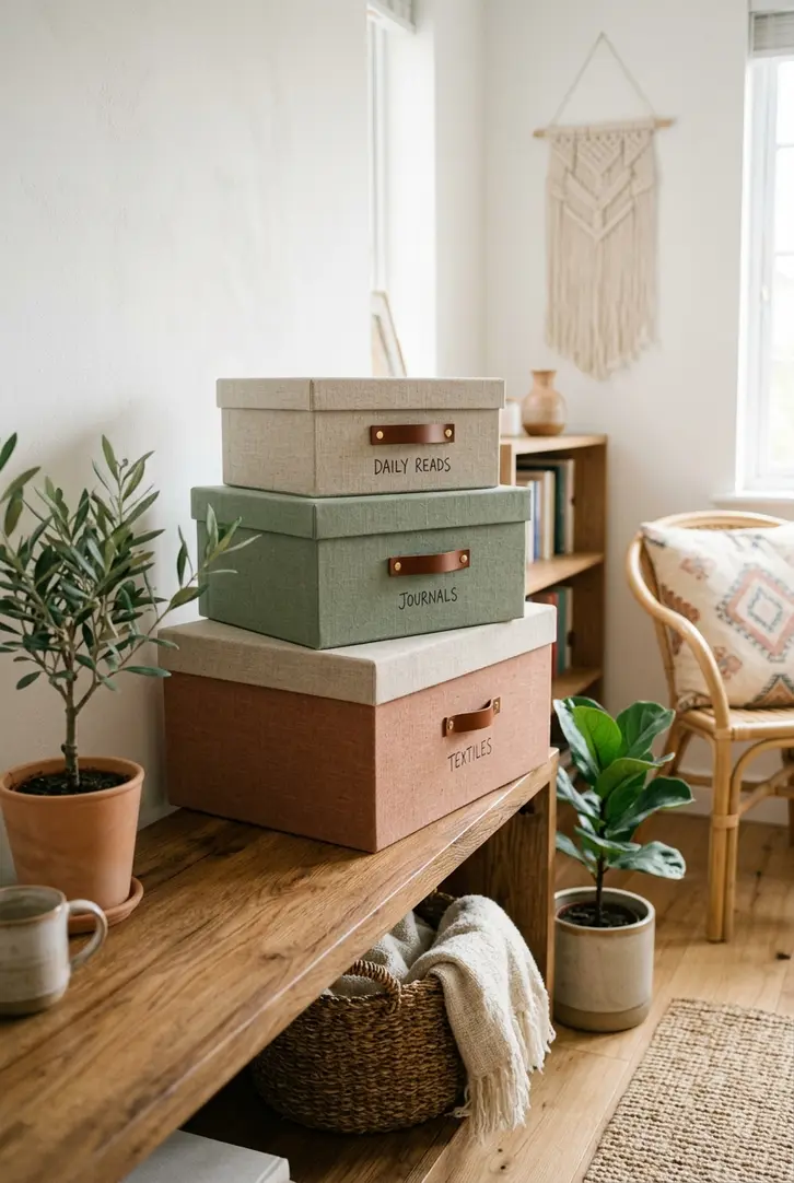 Customized Storage Boxes for Home Aesthetic