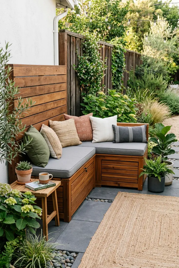 Built-in Seating with Storage