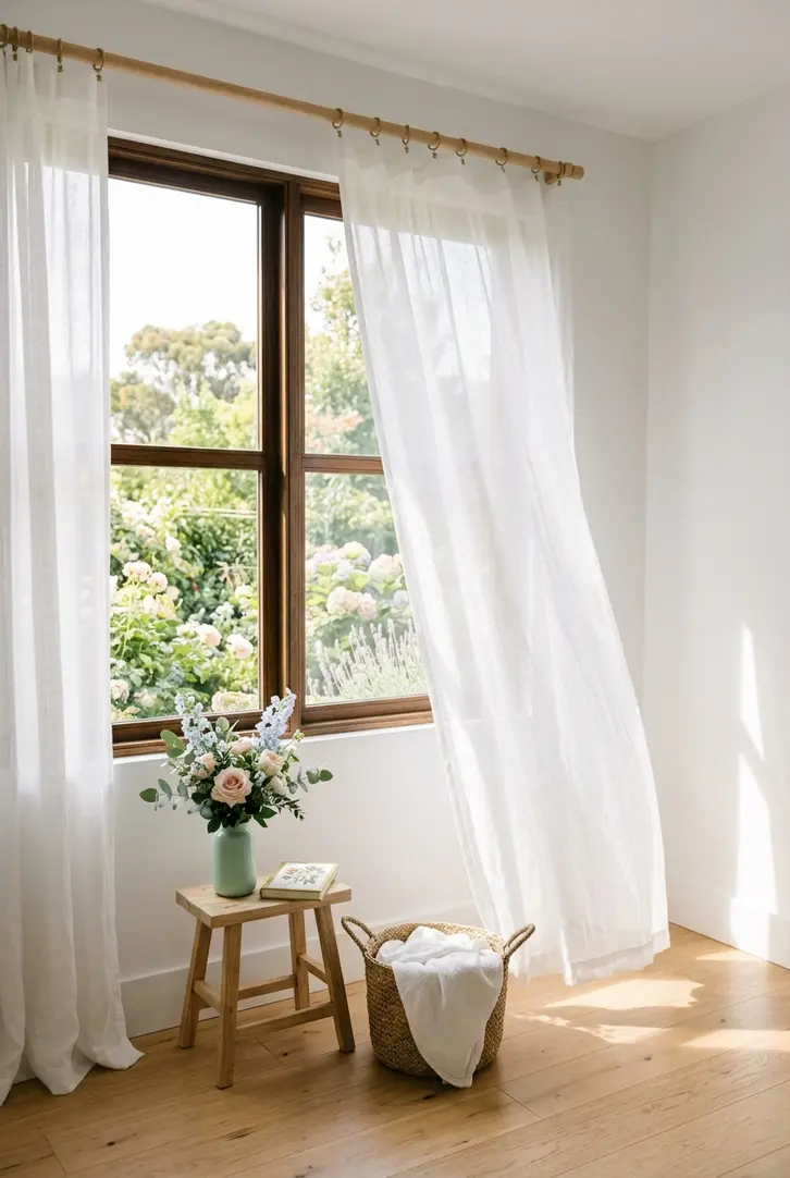 Swap Out Heavy Curtains