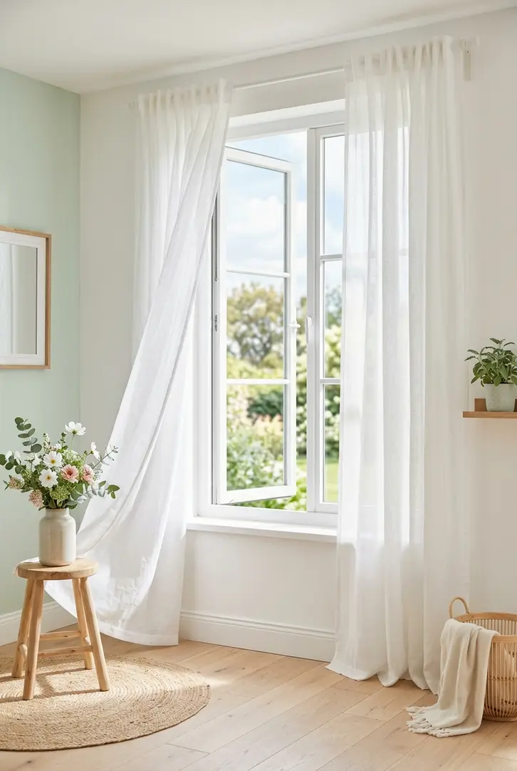 Swap Out Heavy Curtains