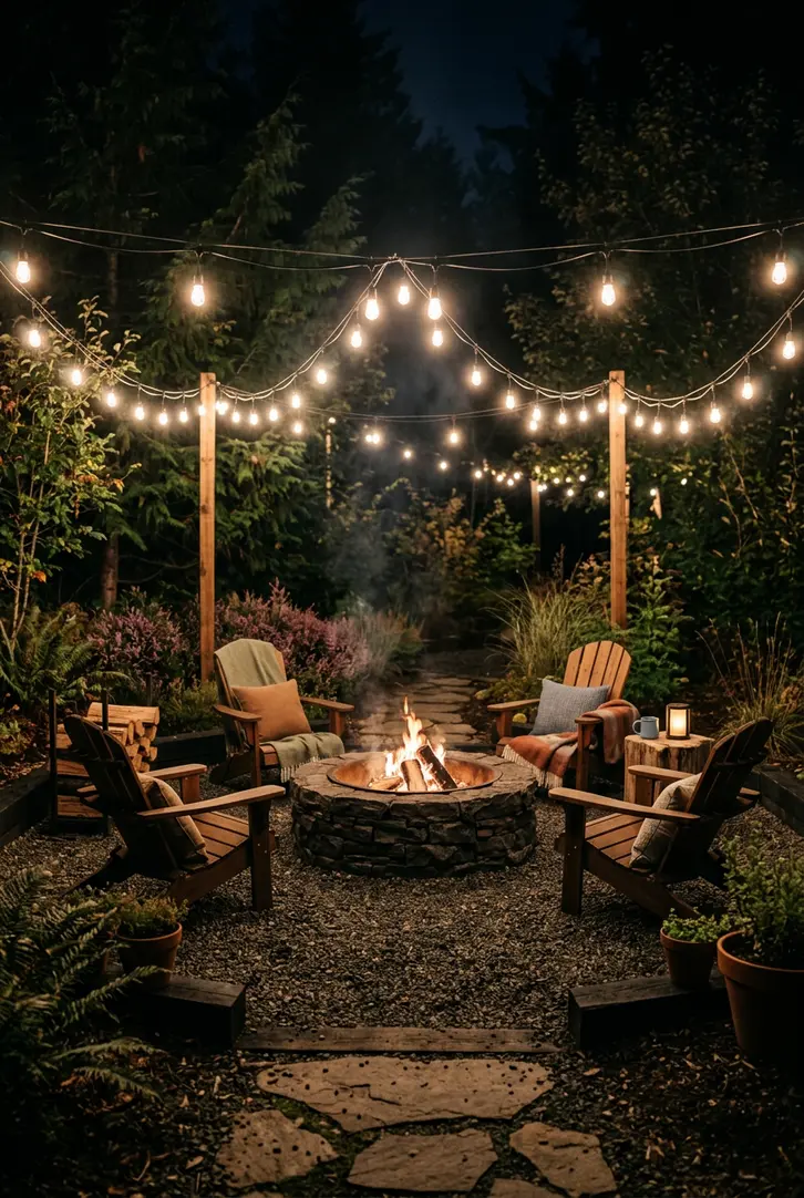 Create a Cozy Fire Pit Area
