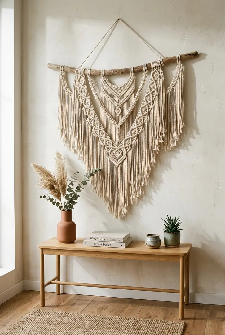Handcrafted Macrame Wall Decor