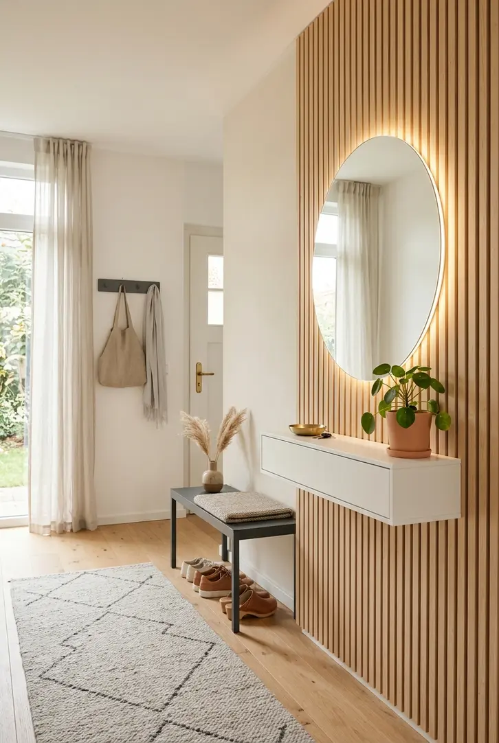 Modern Scandinavian Serenity with Light Wood