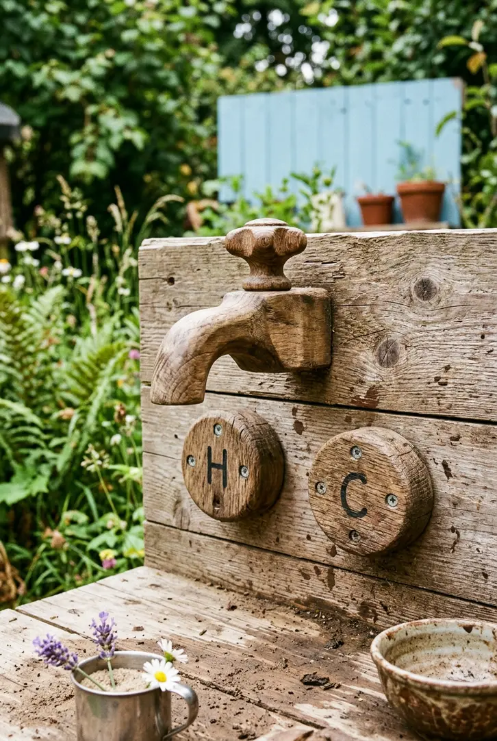Add Faucets and Knobs