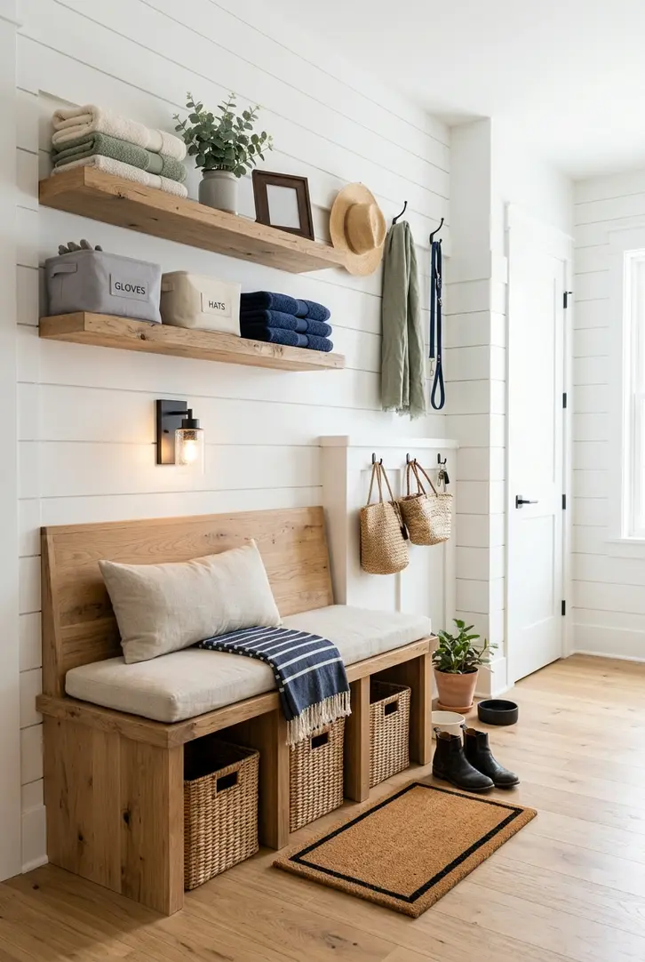 Optimize Vertical Space with Shelving