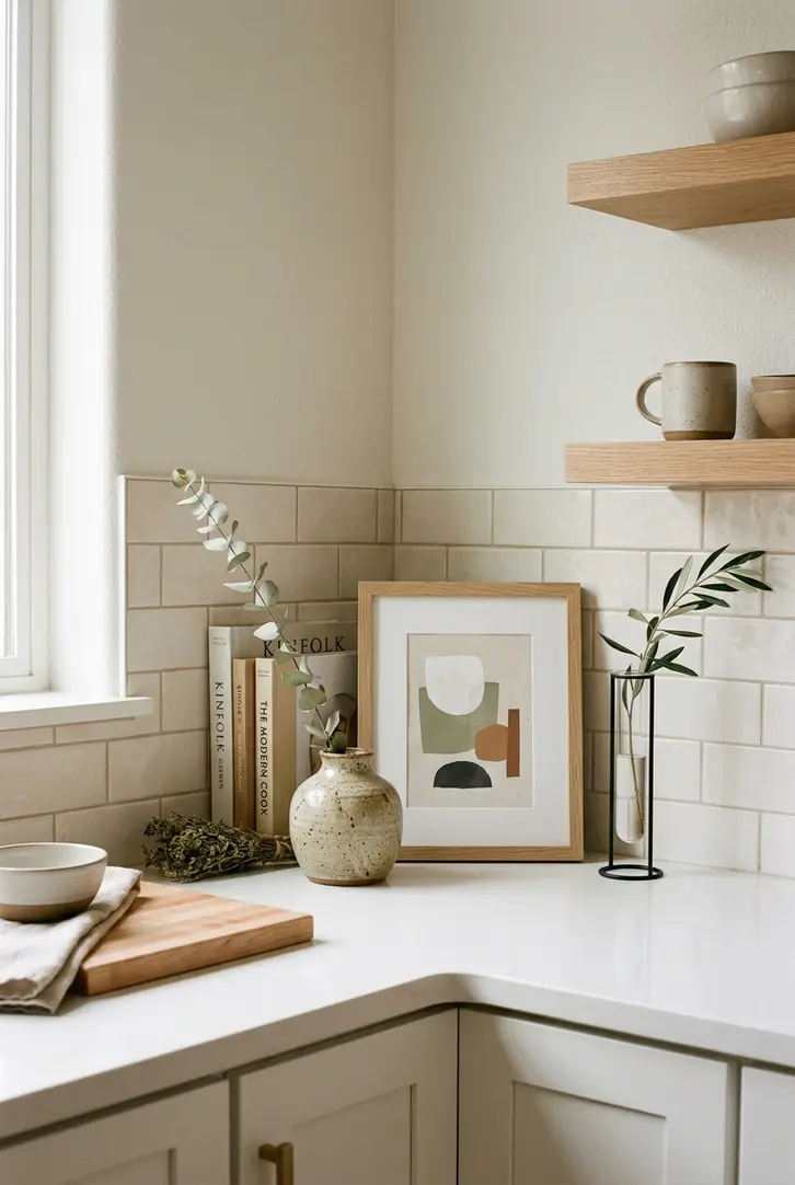 Artistic Display Nook