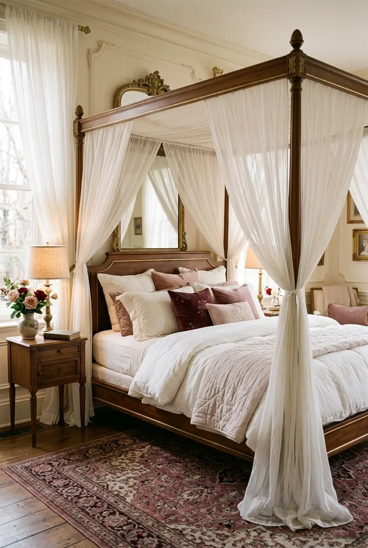 Elegant Canopy Bed