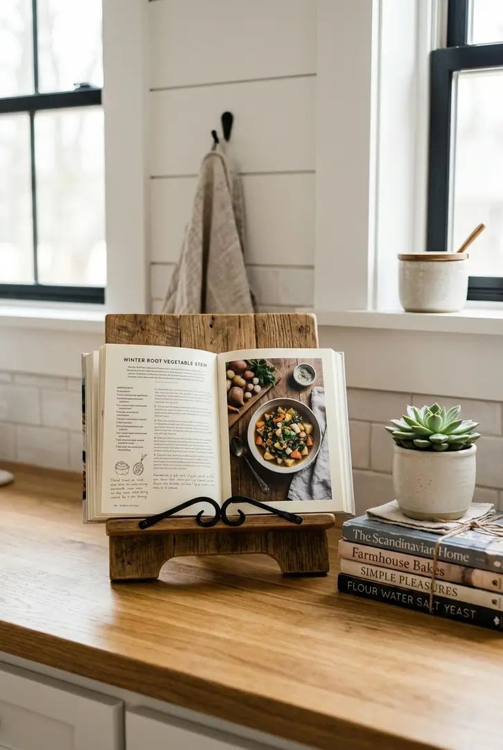 Recipe Book and Stand