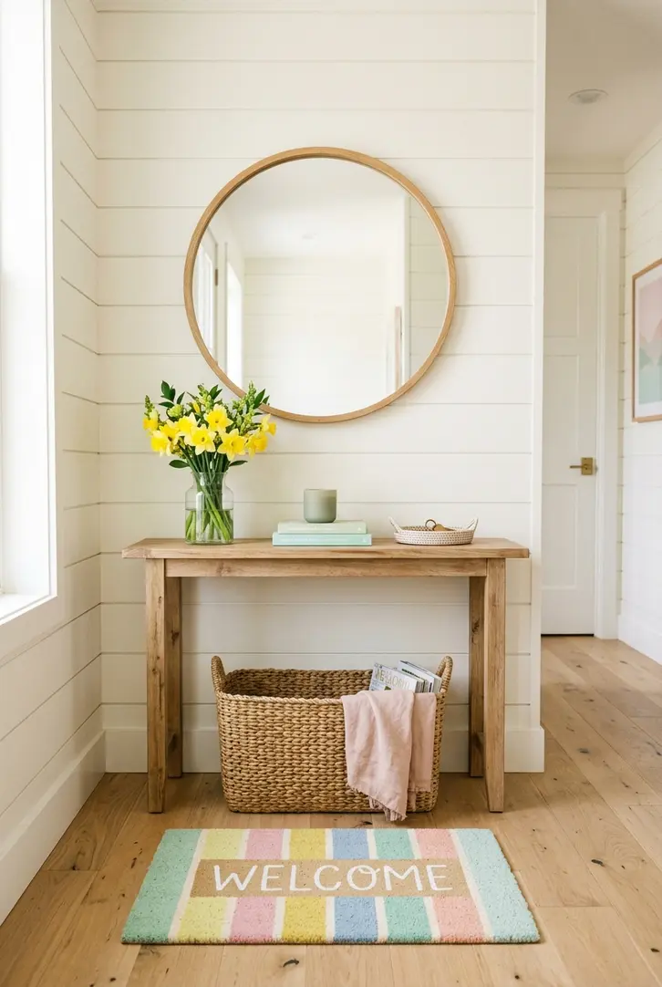 Curate a Refreshing Entryway