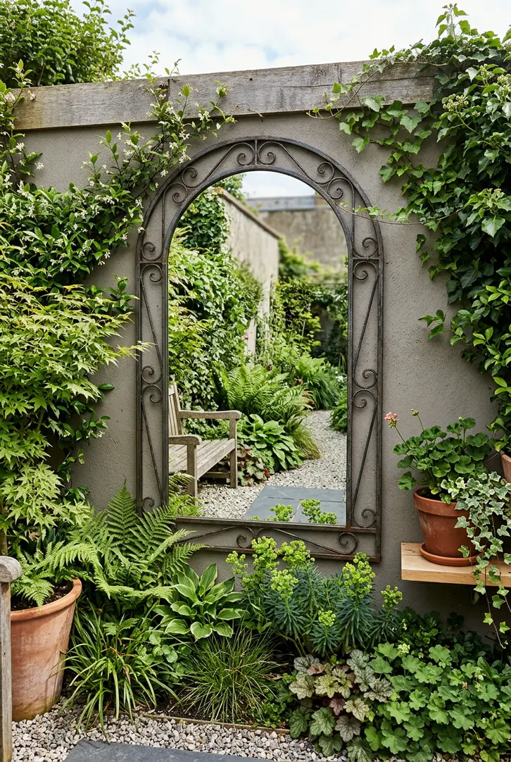Mirror Panels for Illusion